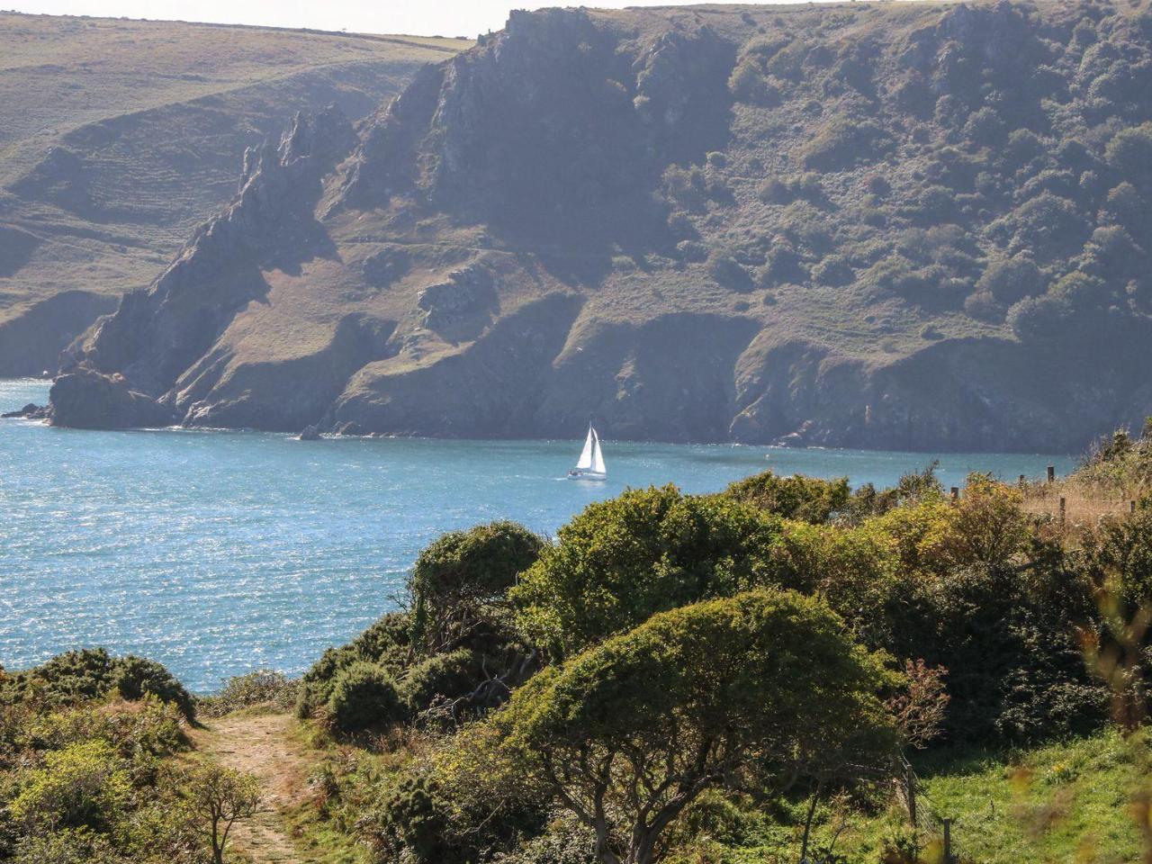 Gara Rock - Garden Apartment 7, Salcombe Luaran gambar