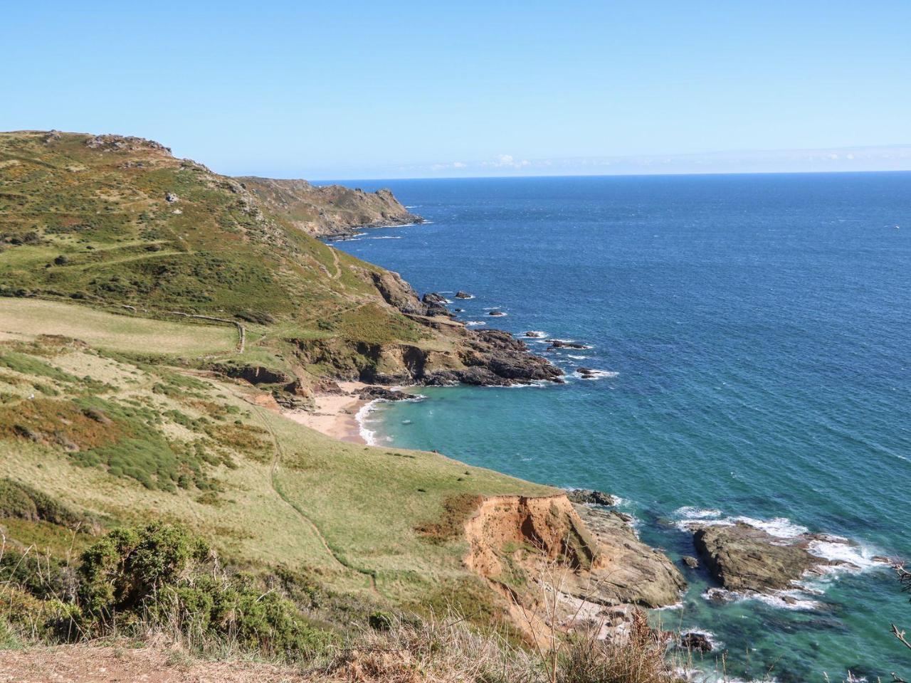 Gara Rock - Garden Apartment 7, Salcombe Luaran gambar